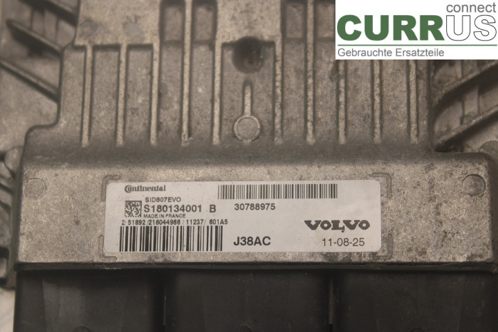 VOLVO C30 10-13 Engine Control Unit (ECU)