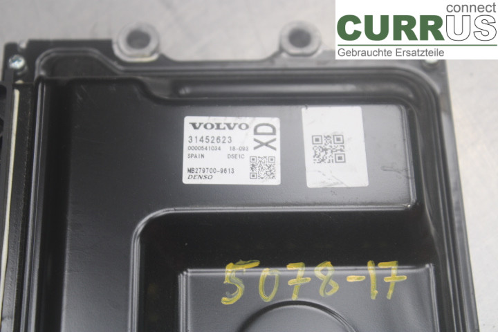VOLVO V60 14-18 Unité de contrôle moteur (ECU) 31452623