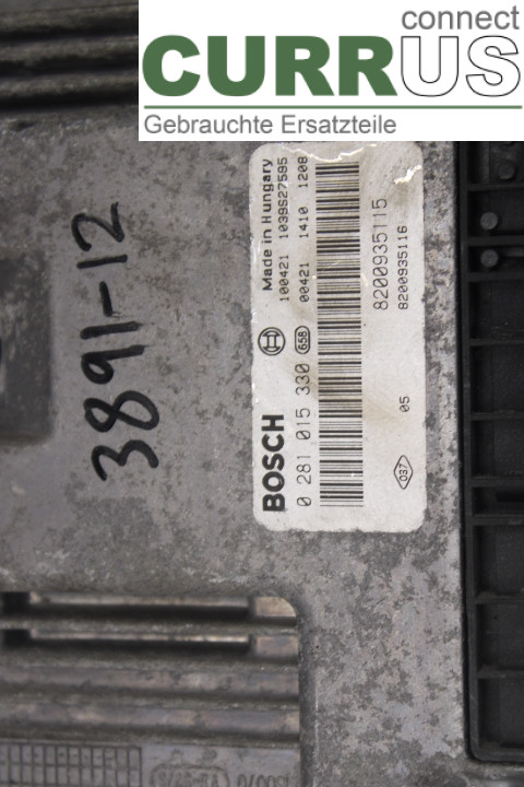 RENAULT TRAFIC   02-14 Motorsteuergerät (ECU) 8200935115 