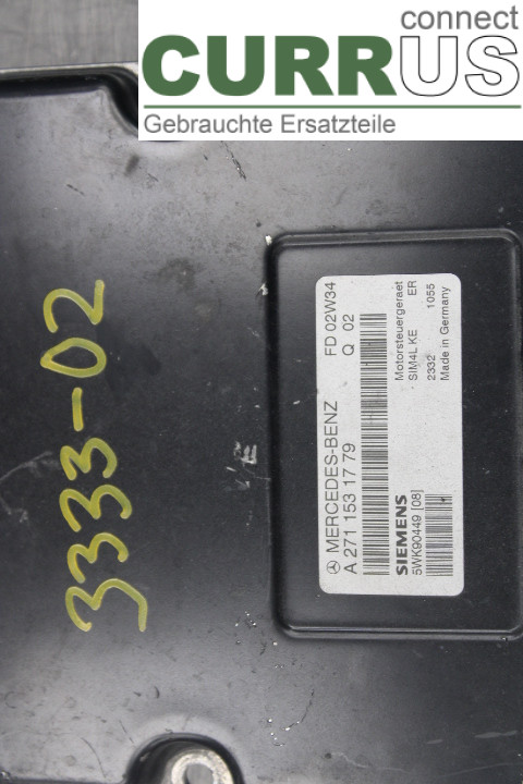 MB C (203) 00-07 Engine Control Unit (ECU) A2711531779