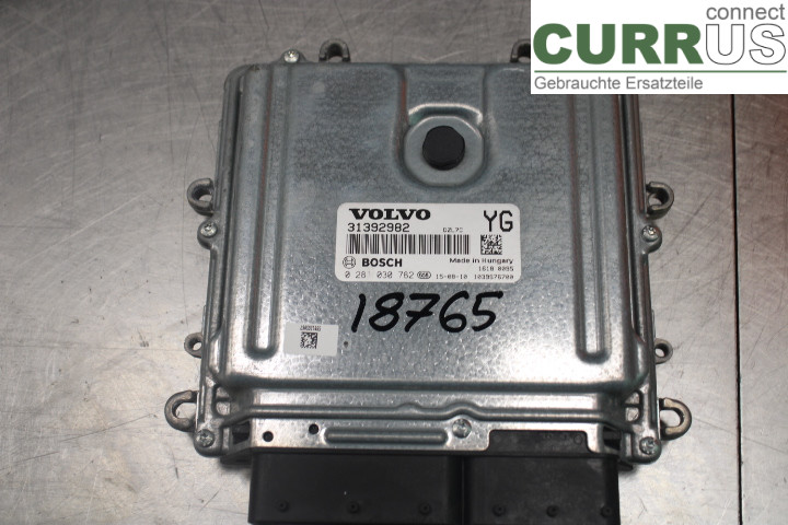 VOLVO XC70  14-16 Engine Control Unit (ECU) 31392982 2.4D/D5244T12