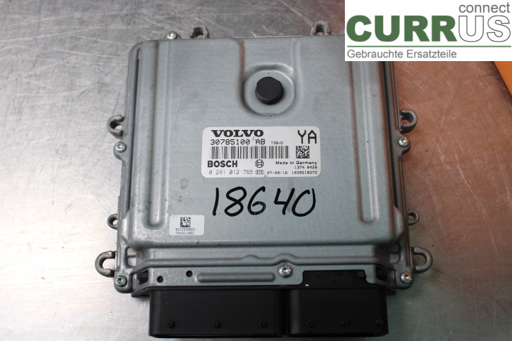 VOLVO V70 08-13 Engine Control Unit (ECU) 30785100AB 2.4D/D5244T5