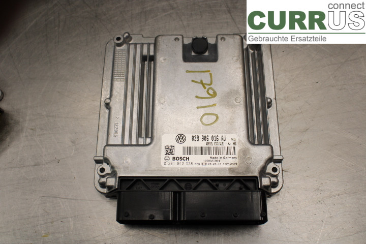 VW TRANSP/CARAVELLE 04-15 Engine Control Unit (ECU) 038906016AJ 1.9TDi/BRS
