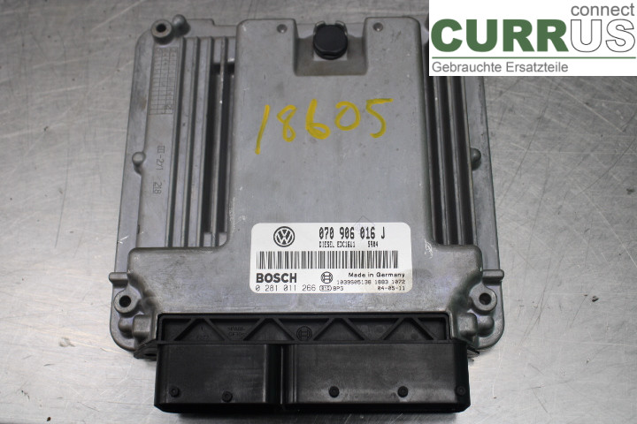 VW TRANSP/CARAVELLE 04-15 Engine Control Unit (ECU) 070906016J 2.5TDi/AXD