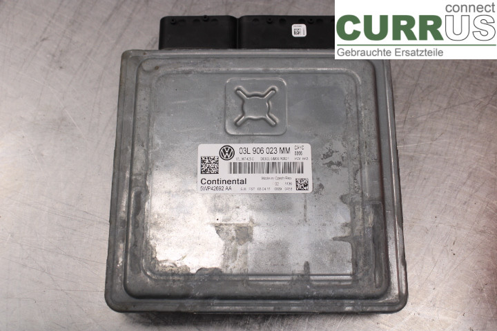 VW GOLF VI     09-13 Engine Control Unit (ECU) 03L906023MM 1.6TDi/CAYC