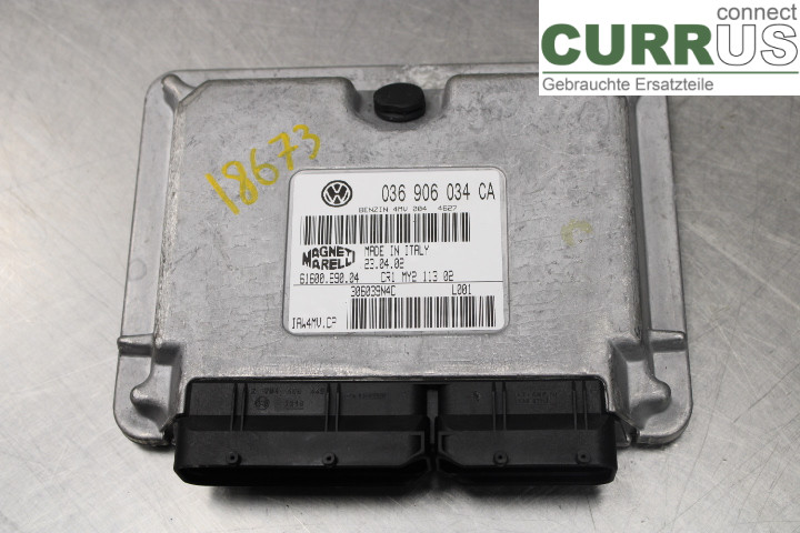 AUDI A2 Motorsteuergerät (ECU) 036906034CA 1.4i/BBY