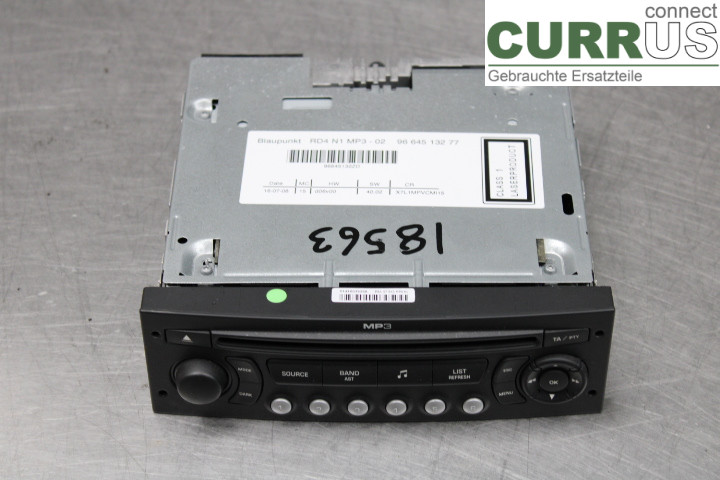 CITROEN C5  08-17 Radio CD / panel multimedialny 9664513277 2.2HDi/4HT