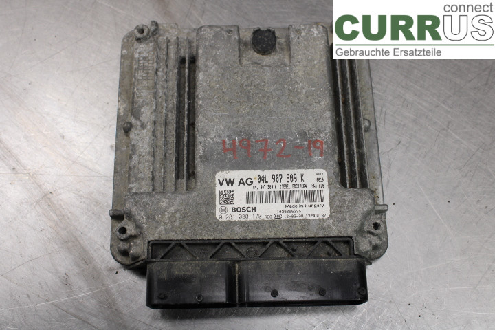 VW CADDY 16-20 Engine Control Unit (ECU)
