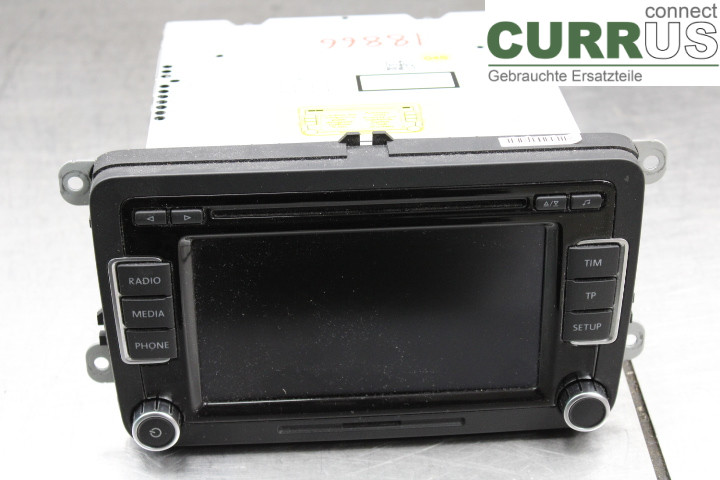 VW PASSAT  11-14 Radio CD / Multimedia panel 3C8035195F 2.0TDi/CFFB