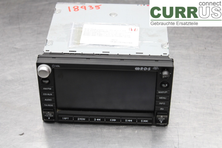 HONDA CR-V     07-12 Radio CD / multimediepanel 39541SWAE010M1 2.0i/R20A2