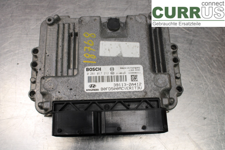 HYUNDAI i30   07-12 Motorens styreenhed (ECU) 391132A412 1.6CRDi/D4FB