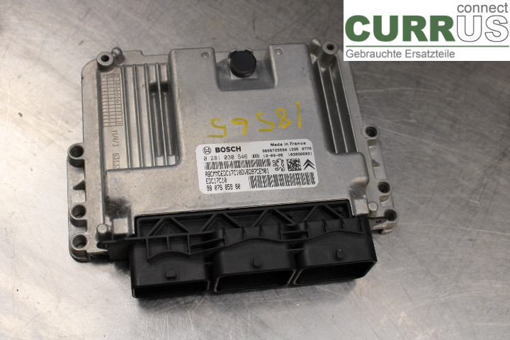 CITROEN BERLINGO  08-18 Engine Control Unit (ECU) 9807885980 1.6HDi/9HF