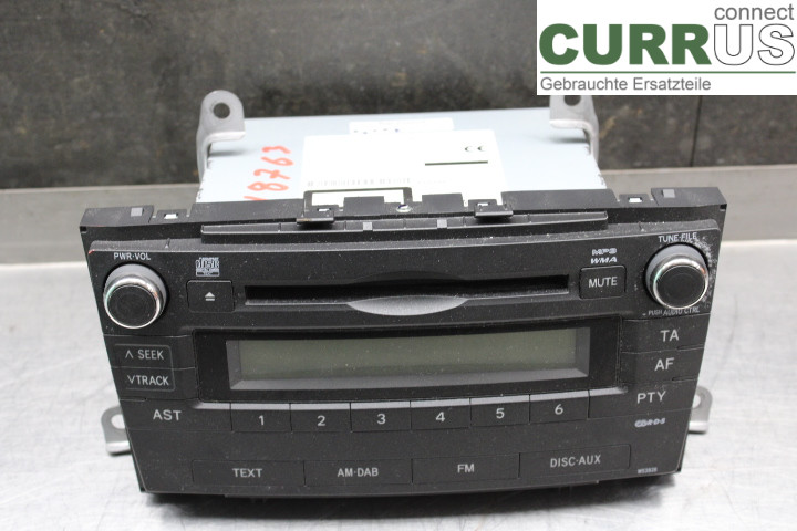 TOYOTA AVENSIS   09-15 Radio CD / Multimedia panel 8612005150 2.0i/3ZRFAE