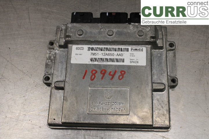 FORD FOCUS     08-11 Sterownik silnika (ECU) 7M5112A650AAD 1.8F/Q7DA