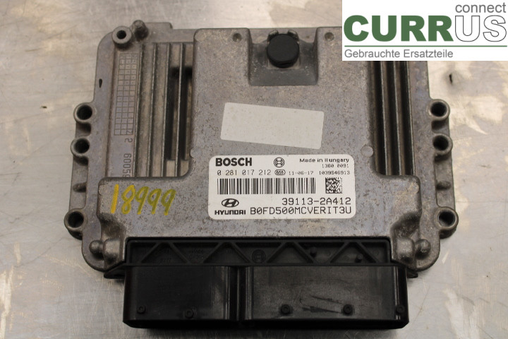 HYUNDAI i30   07-12 Motorens styreenhed (ECU) 391132A412 1.6CRDi/D4FB