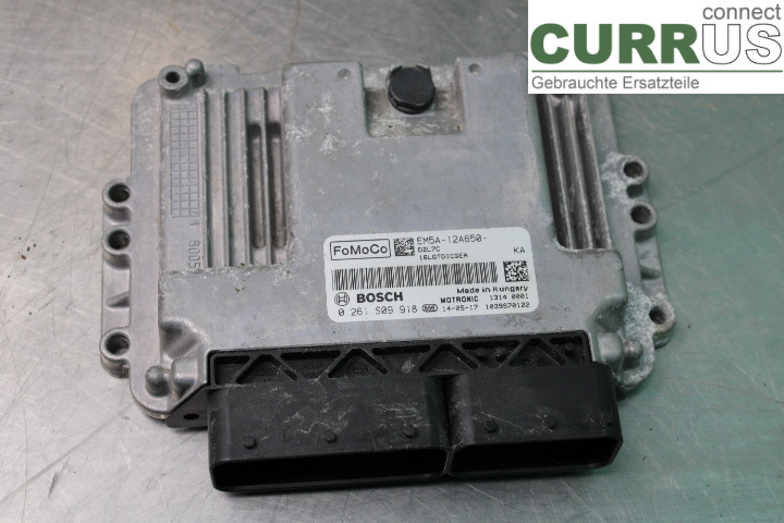 FORD FOCUS  11-14 Engine Control Unit (ECU) EM5A12A650KA 1.6F/YUDA
