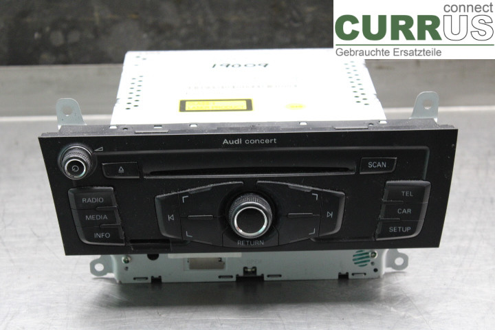 AUDI A4/S4 08-11 Radio CD / Multimedia panel 8T1035186P 2.0TDi/CAHA