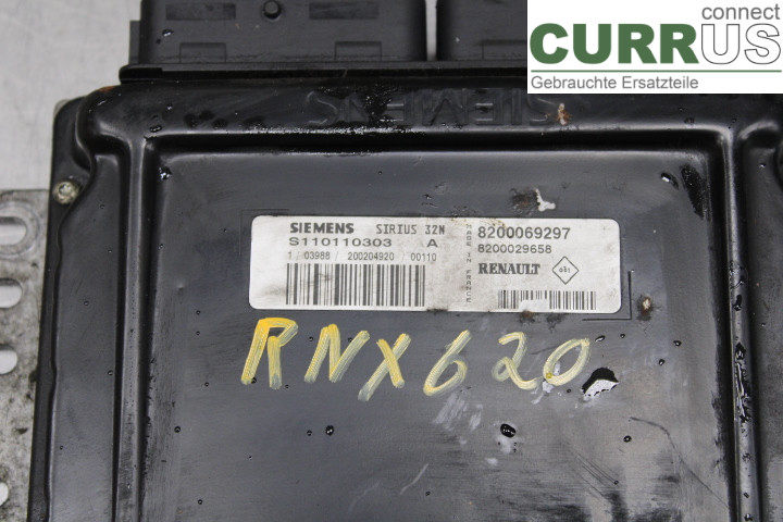 RENAULT CLIO II    99-01 Engine Control Unit (ECU) 8200069297 E7J-634