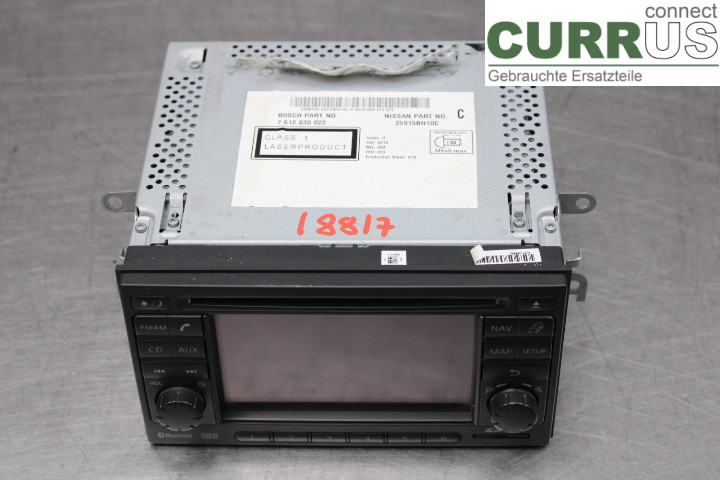 NISSAN QASHQAI   07-10 Radio CD / Multimedia panel  1.6i/HR16DE
