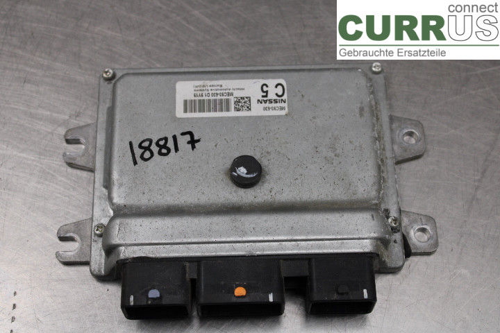 NISSAN QASHQAI   07-10 Engine Control Unit (ECU) MEC93630D19Y19 1.6i/HR16DE