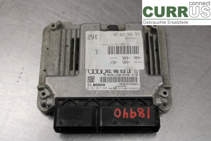 AUDI A6/S6 4G 11-18 Engine Control Unit (ECU) 03L906018LB 2.0TDi/CGLC