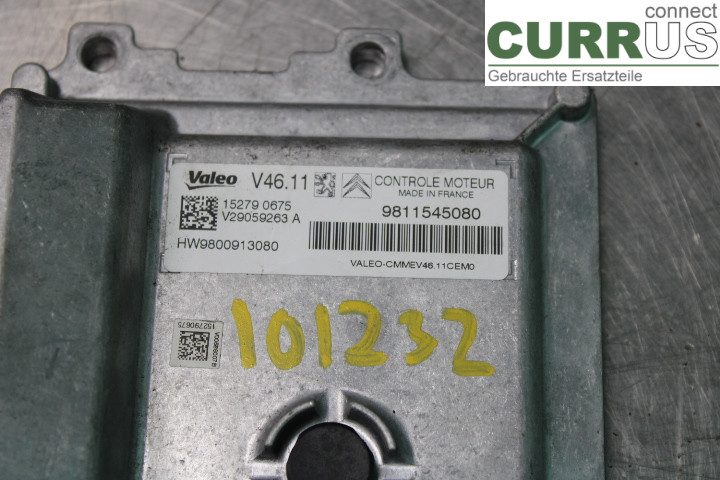 PEUGEOT 208 12-15 Engine Control Unit (ECU)  