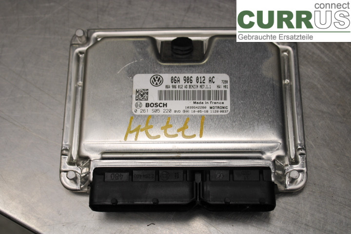 VW TRANSP/CARAVELLE 04-15 Engine Control Unit (ECU) 06A906012AC 2.0i/AXA
