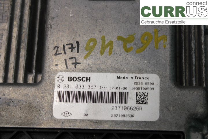 NISSAN NV300  16- Motorstyrningsenhet (ECU) 237106626R 