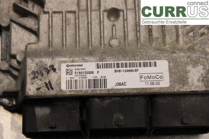 FORD FOCUS  11-14 Engine Control Unit (ECU) BV6112A650SF 
