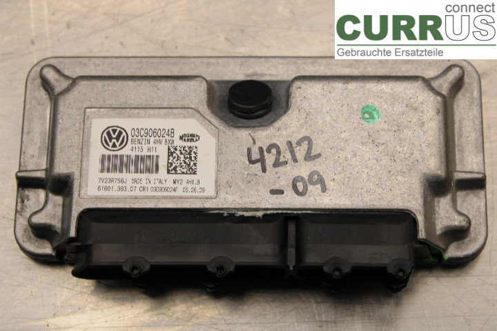 SKODA FABIA 07-14 Unité de contrôle moteur (ECU) 03C906024B