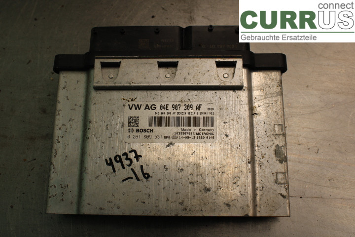 VW POLO 10-17 Engine Control Unit (ECU) 04E907309AF