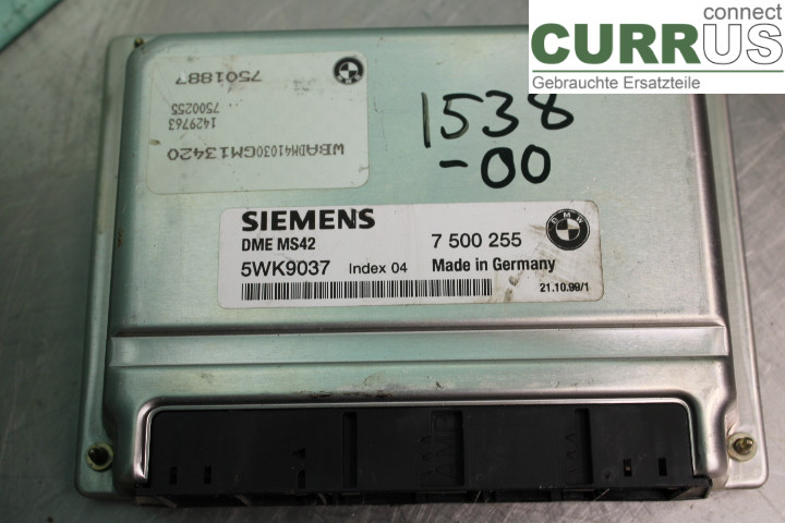 BMW 5 E39 95-04 Engine Control Unit (ECU) 7500255