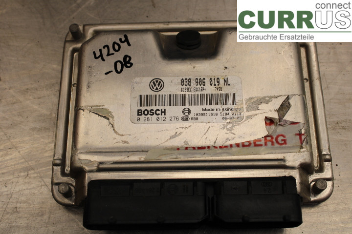 SKODA FABIA    99-07 Unité de contrôle moteur (ECU) 038906019NL 