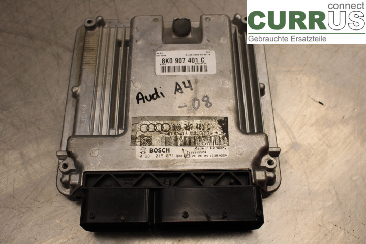 AUDI A4/S4  05-07 Engine Control Unit (ECU) 8K0907401C 