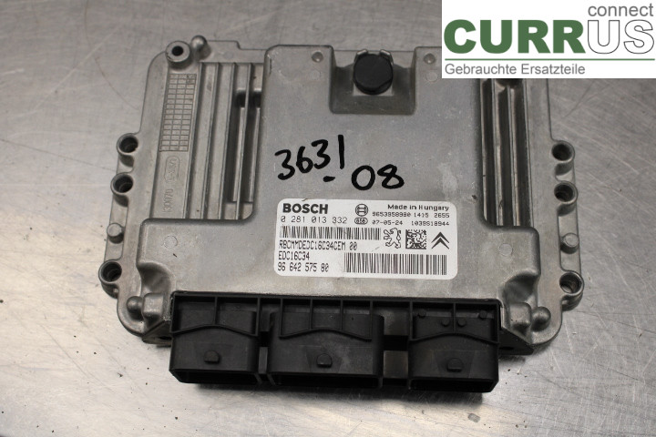 PEUGEOT 308 08-13 Sterownik silnika (ECU) 9664257580 