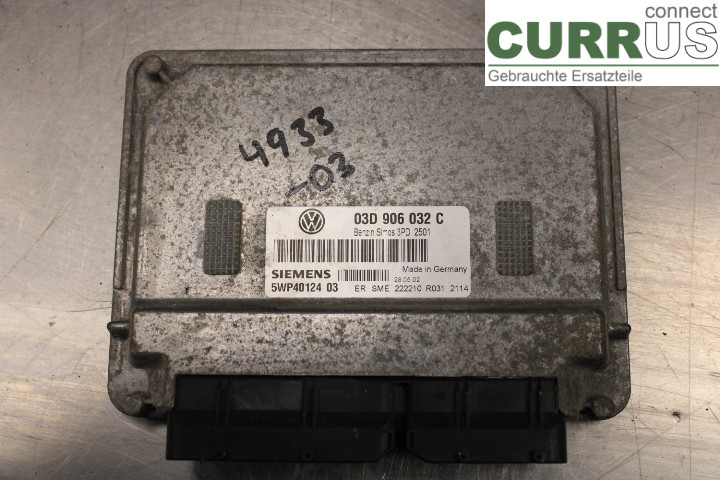 VW POLO       02-05 Motorens styreenhed (ECU) 03D906032C 