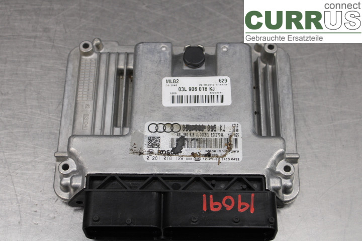 AUDI A4 12-15 Engine Control Unit (ECU) 03L906018KJ 2.0TDi/CGLD