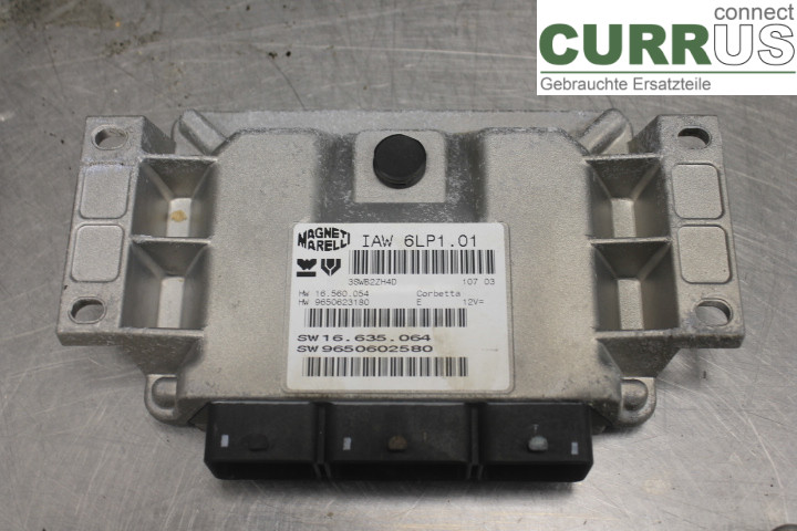 PEUGEOT 307     01-05 Engine Control Unit (ECU) 9650602580 