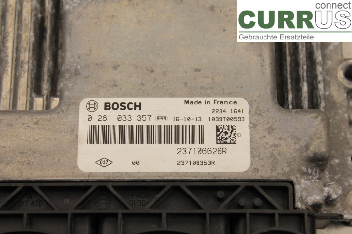 NISSAN NV300  16- Motorstyrningsenhet (ECU) 237106626R 1.6DCi/R9M