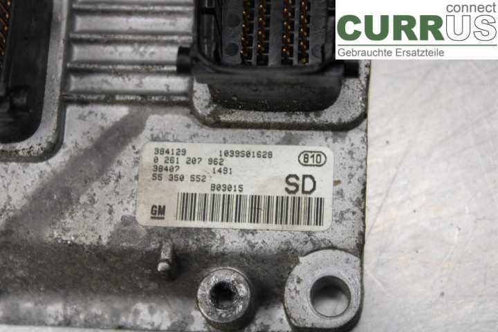 OPEL CORSA C    00-06 Engine Control Unit (ECU) 55350552 1.2i/Z12XE