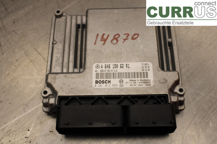 MB E-KLASS (W211)   02-09 Motorens styreenhed (ECU) A6461506291 2,2CDi/OM646951