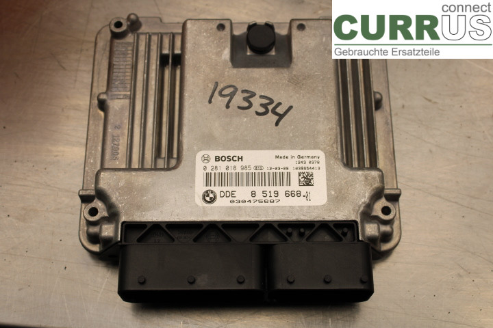 BMW 3 E90/91 SED/TOU 05-12 Sterownik silnika (ECU) 8519668 2.0D/N47D20C