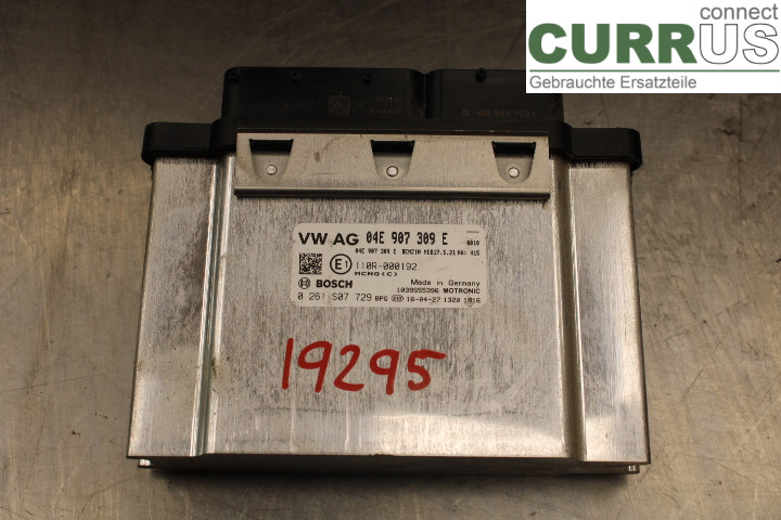 VW GOLF / E-GOLF VII   13-20 Sterownik silnika (ECU) 04E907309E 1.4TSi/CPVB
