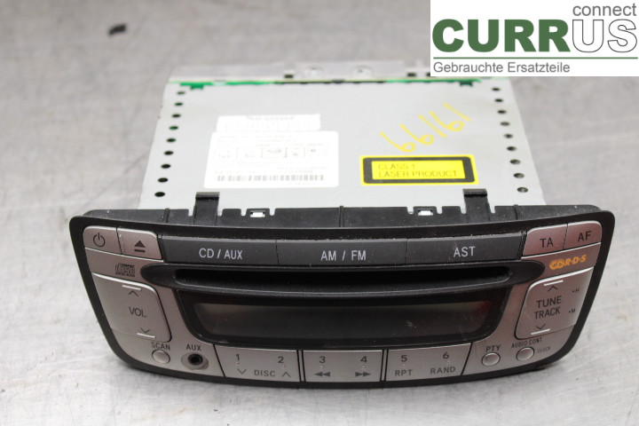 TOYOTA AYGO  06-14 Radio CD / Multimedia panel 861200H010 1.0i/1KRFE