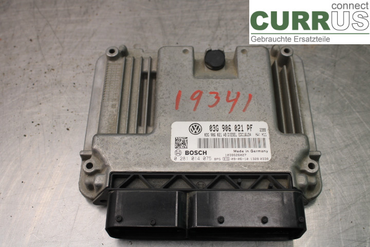 VW CADDY      04-10 Motorsteuergerät (ECU) 03G906021PF 1.9TDi/BLS