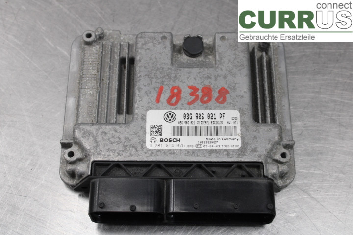 VW CADDY      04-10 Motorsteuergerät (ECU) 03G906021PF 1.9TDi/BLS
