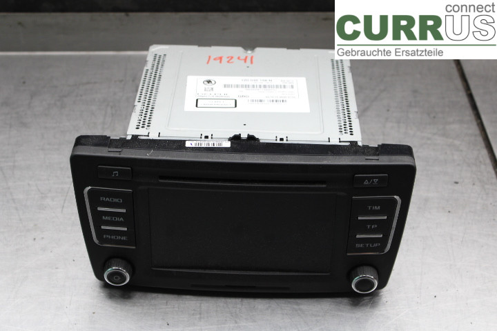 SKODA YETI Radio CD /Multimediapanel 1Z0035156N 2.0TDi/CFHF