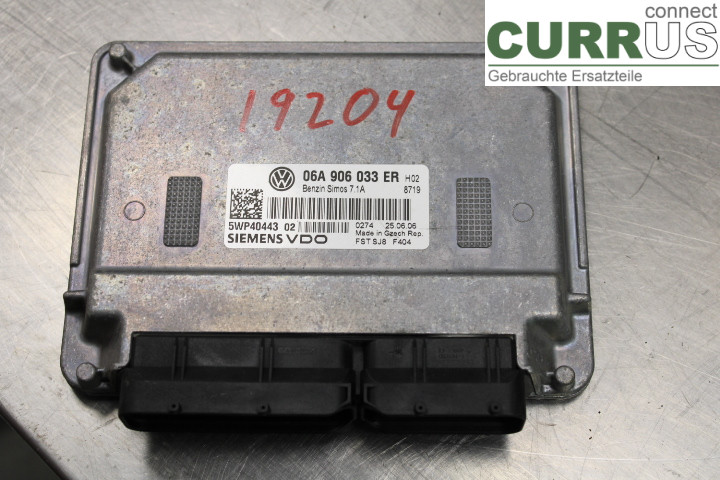 VW CADDY      04-10 Unité de contrôle moteur (ECU) 06A906033ER 1.6i/BSE