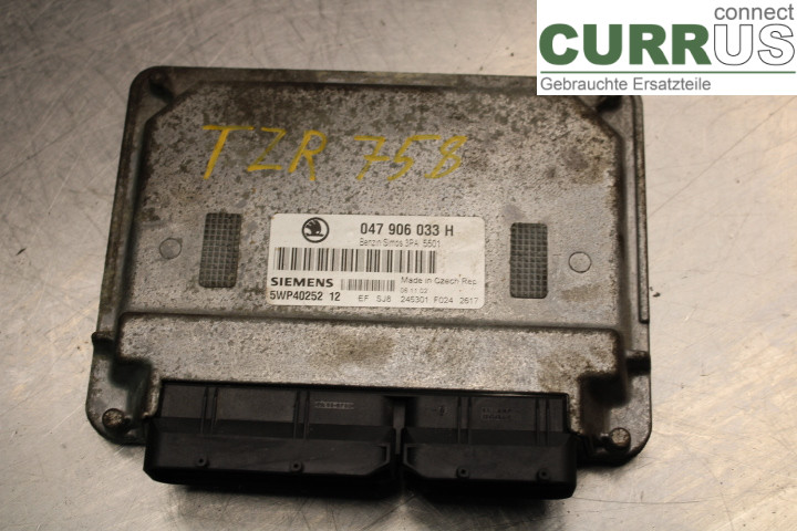 SKODA FABIA    99-07 Unité de contrôle moteur (ECU) 047906033H 1.4i/AQW