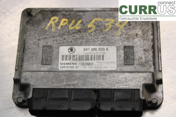 SKODA FABIA    99-07 Motorsteuergerät (ECU) 047906033A 1.4i/ATZ
